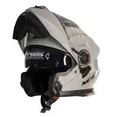 NCR Çene Açılır Motosiklet Kaskı - Stark Cool Grey 7c (gri)