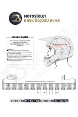 NCR Çene Açılır Motosiklet Kaskı - Stark Mat Siyah Kırmızı