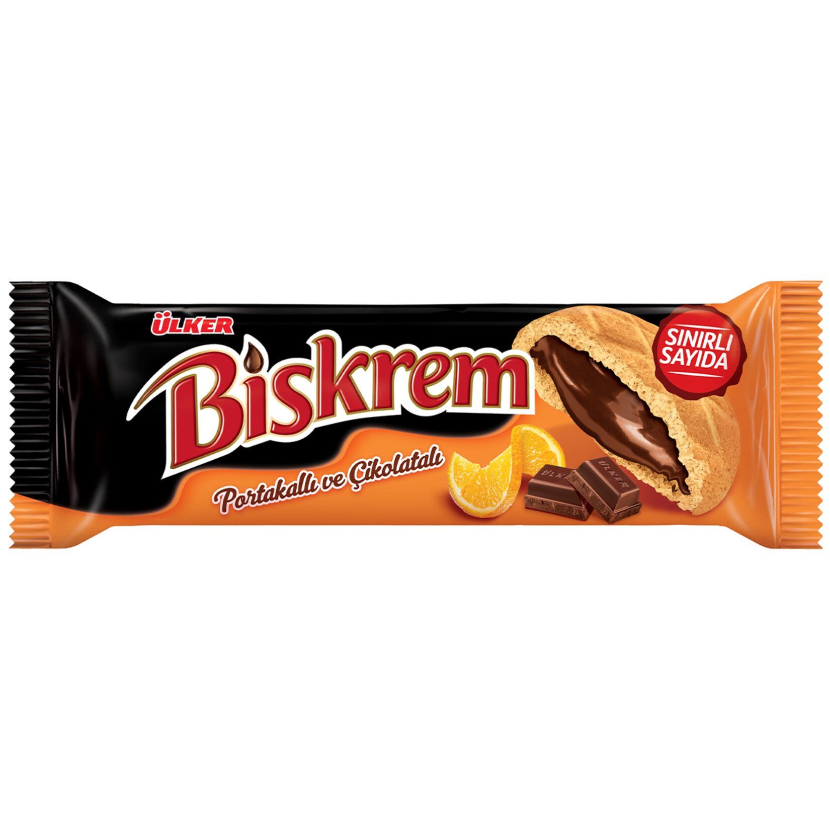 ÜLKER BİSKREM PORTAKALLI 90GR