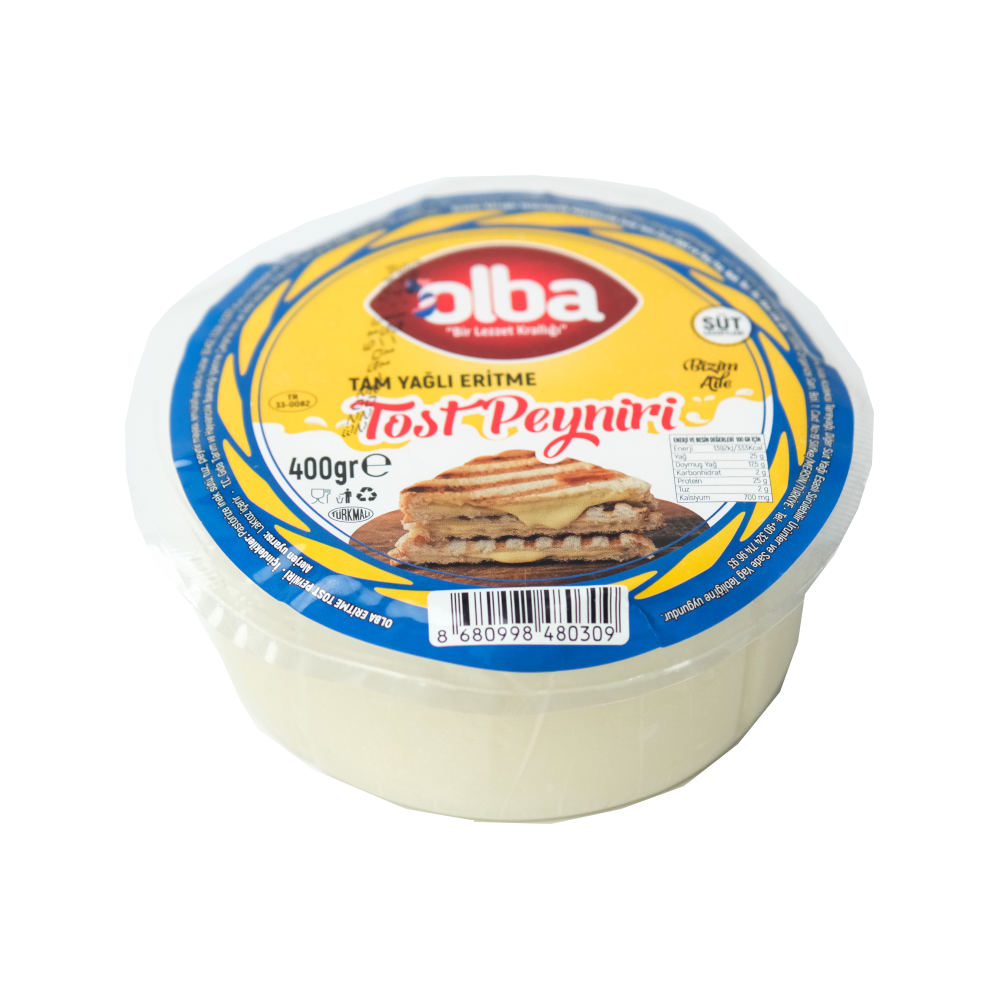 OLBA TOST PEYNİRİ (400GR)