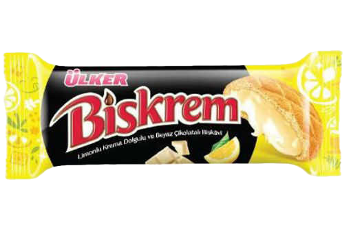 ÜLKER BİSKREM LİMONLU BİSKÜVİ 94,5 GR