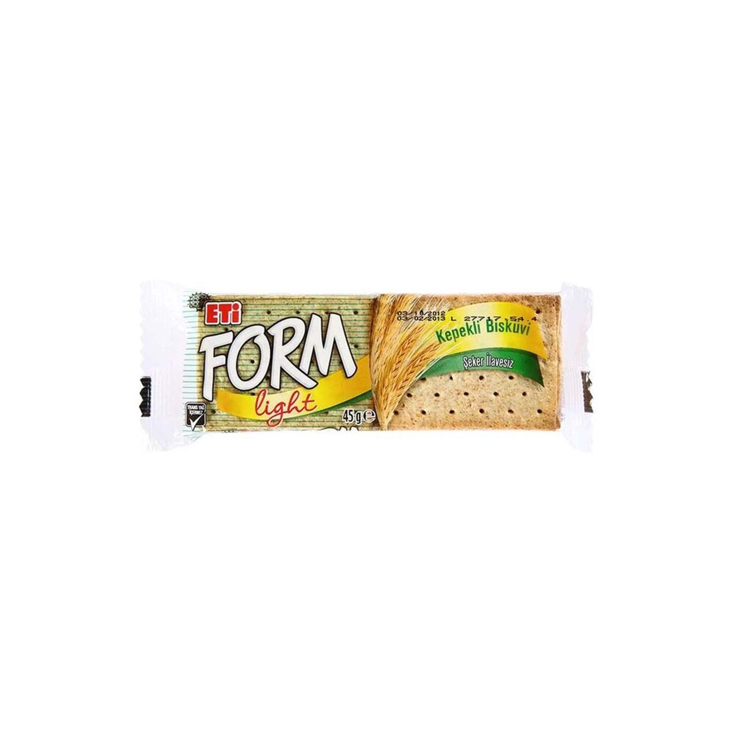 ETİ FORM KEPEKLİ BİSKÜVİ 45GR