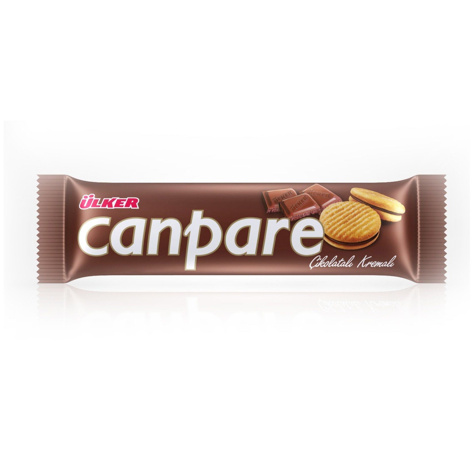 ÜLKER CANPARE ÇİKOLATA KREMALI BİSKÜVİ