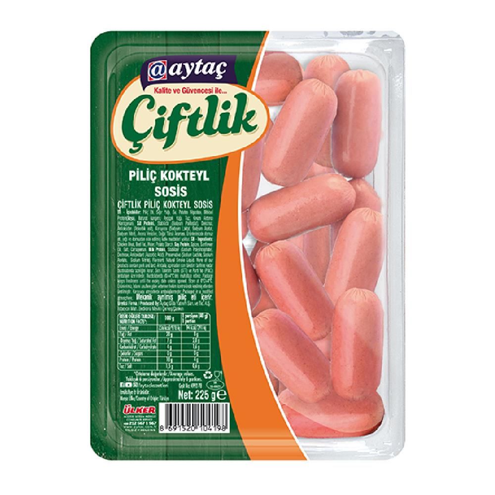 AYTAÇ PİLİÇ SOSİS 225GR