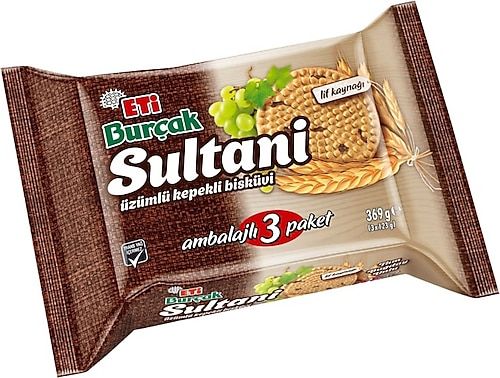 ETİ BURÇAK SULTANİ ÜZÜMLÜ BİSK. 3LÜ