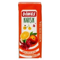 DİMES KARIŞIK MEYVE İÇECEĞİ 200ML
