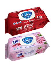 COTTON BABY ISLAK HAVLU ANG. 120Lİ