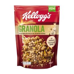 KELLOGGS GRANOLA BEYAZ ÇİK.PARÇ. VE ANTEP FISTIKLI