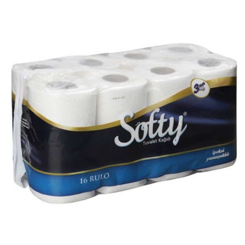 SOFTY TUVALET KAĞIDI 3KAT 16LI