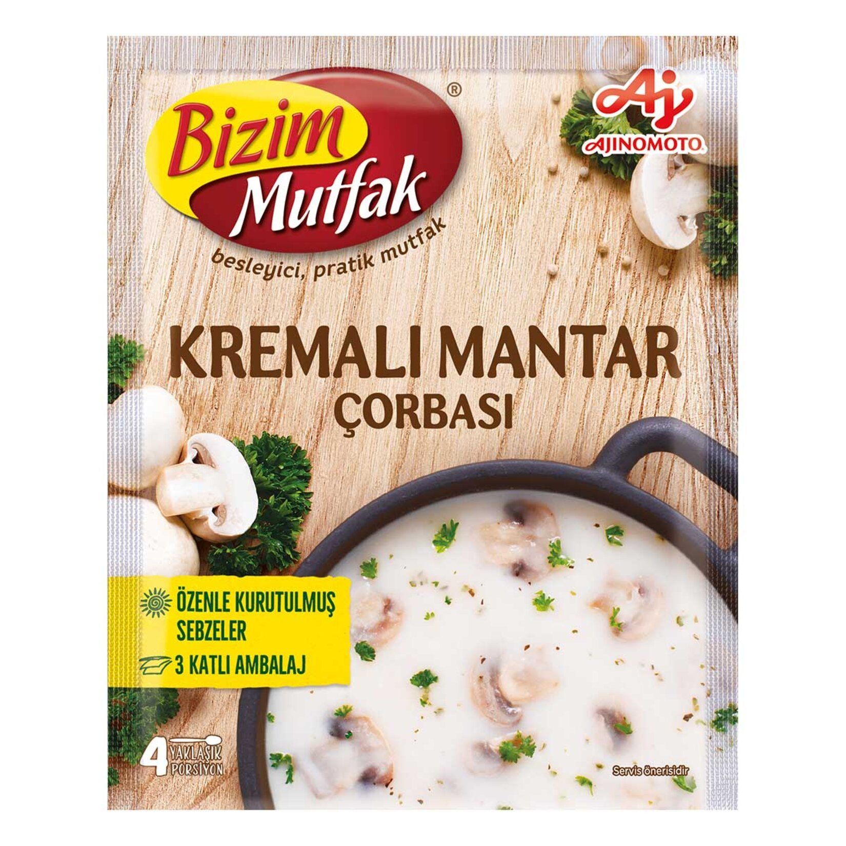 BİZİM KREMALI MANTAR ÇORBASI 65G