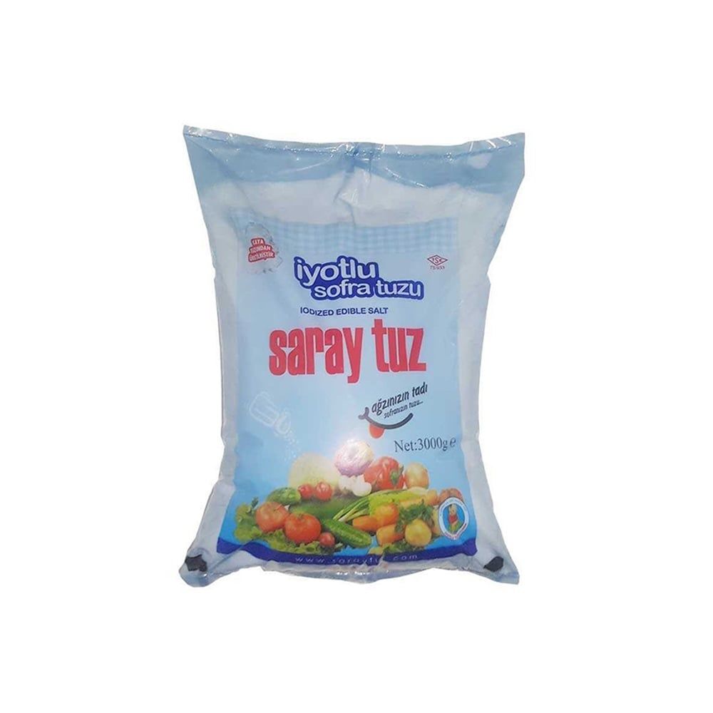 RAFİNE SARAY TUZ  3KG