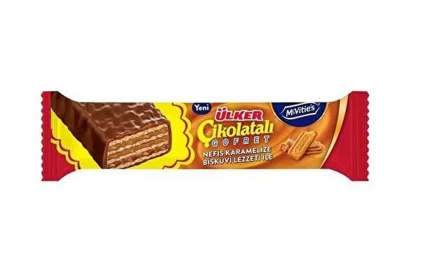ÜLKER ÇİK.GOF.  NEFİS KARAMELİZEBİS.LEZZETİ 30GR