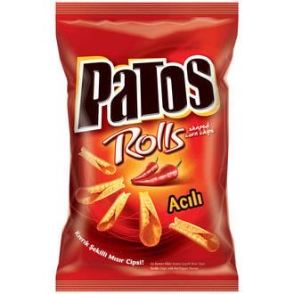PATOS ROLLS ACI KIRMIZI BİBER AROMALI 109GR