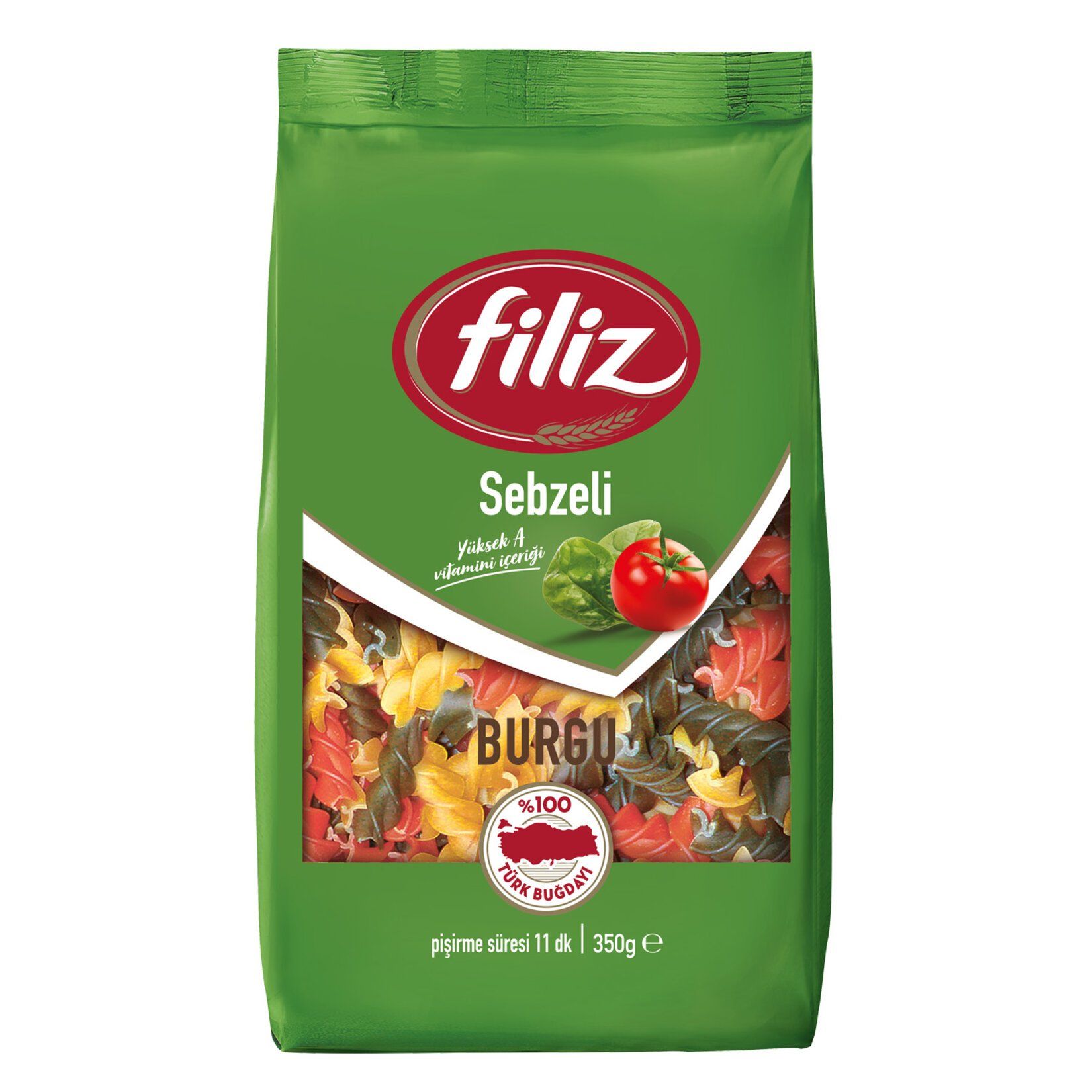 FİLİZ TAM BUĞDAY SEBZELİ BURGU 350GR