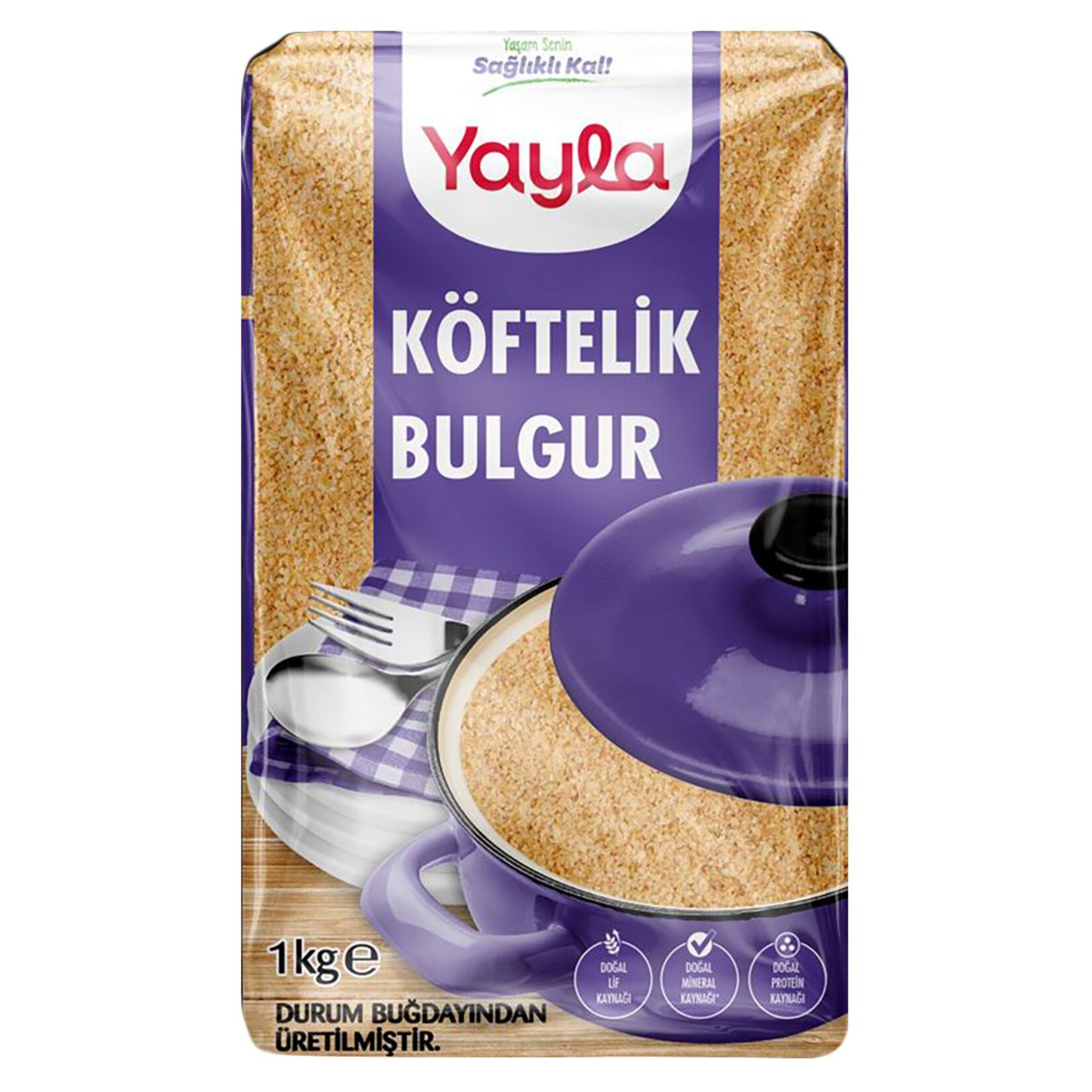 YAYLA KÖFTELİK BULGUR 1KG