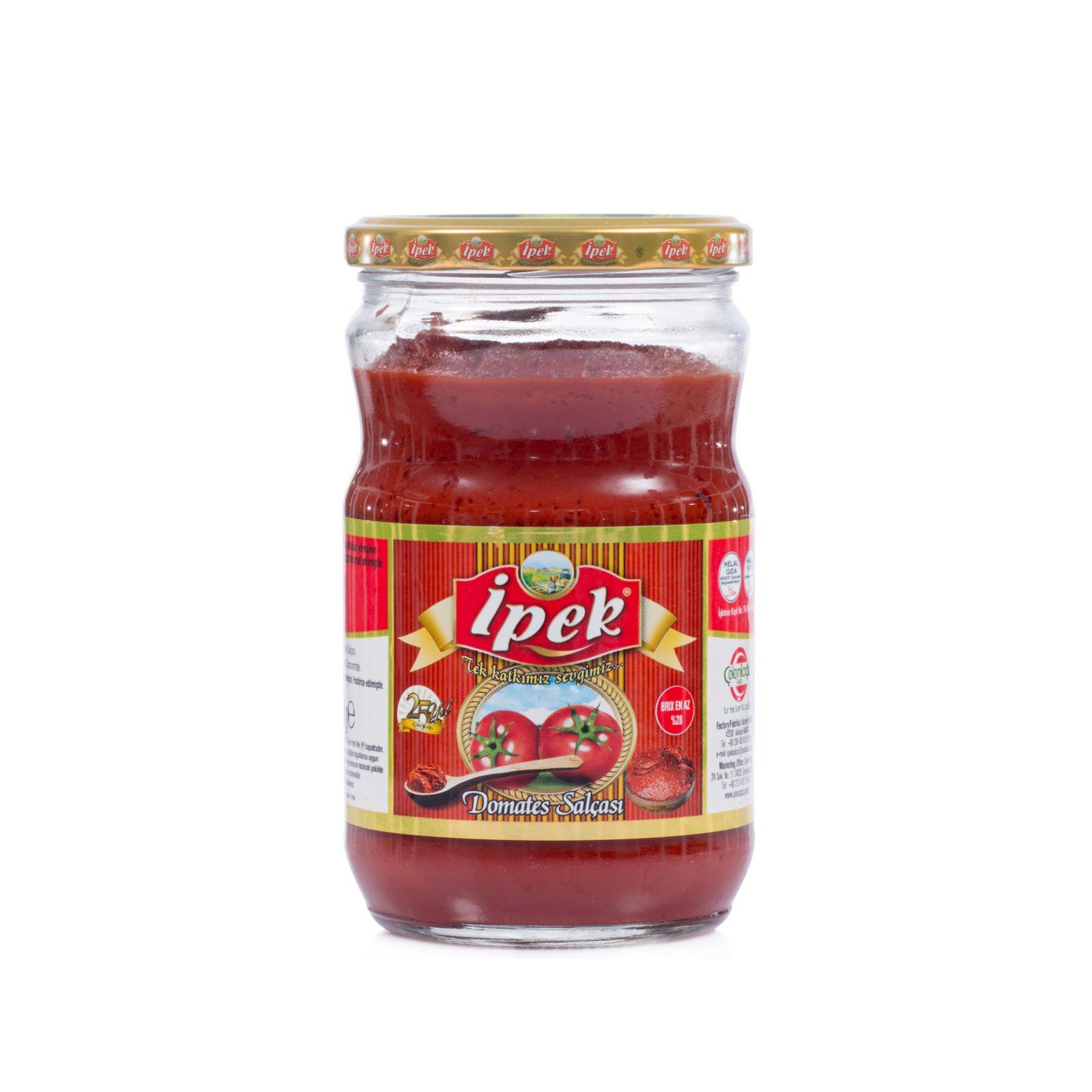 İPEK DOMATES SALÇASI 650GR