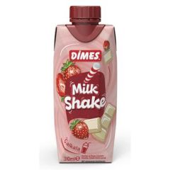 DİMES MİLKSHAKE ÇİLEK VANİLYA  310ML