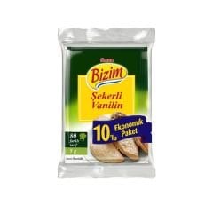 BİZİM ŞEKERLİ VANİLİN 10LU PKT