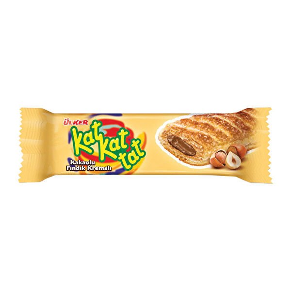 ÜLKER KAT KAT TAT FINDIKLI GOFRET 25GR