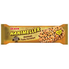 ÜLKER HANIMELLER MAHLEPLİ TUZLU KURABİYE 81GR