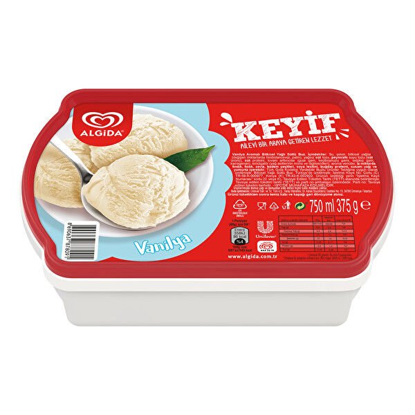 ALGİDA KEYİF VANİLYALI 750ML