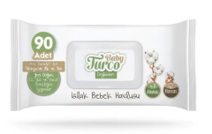 BABY TURCO YENİDOĞAN ISLAK MENDİL 90LI