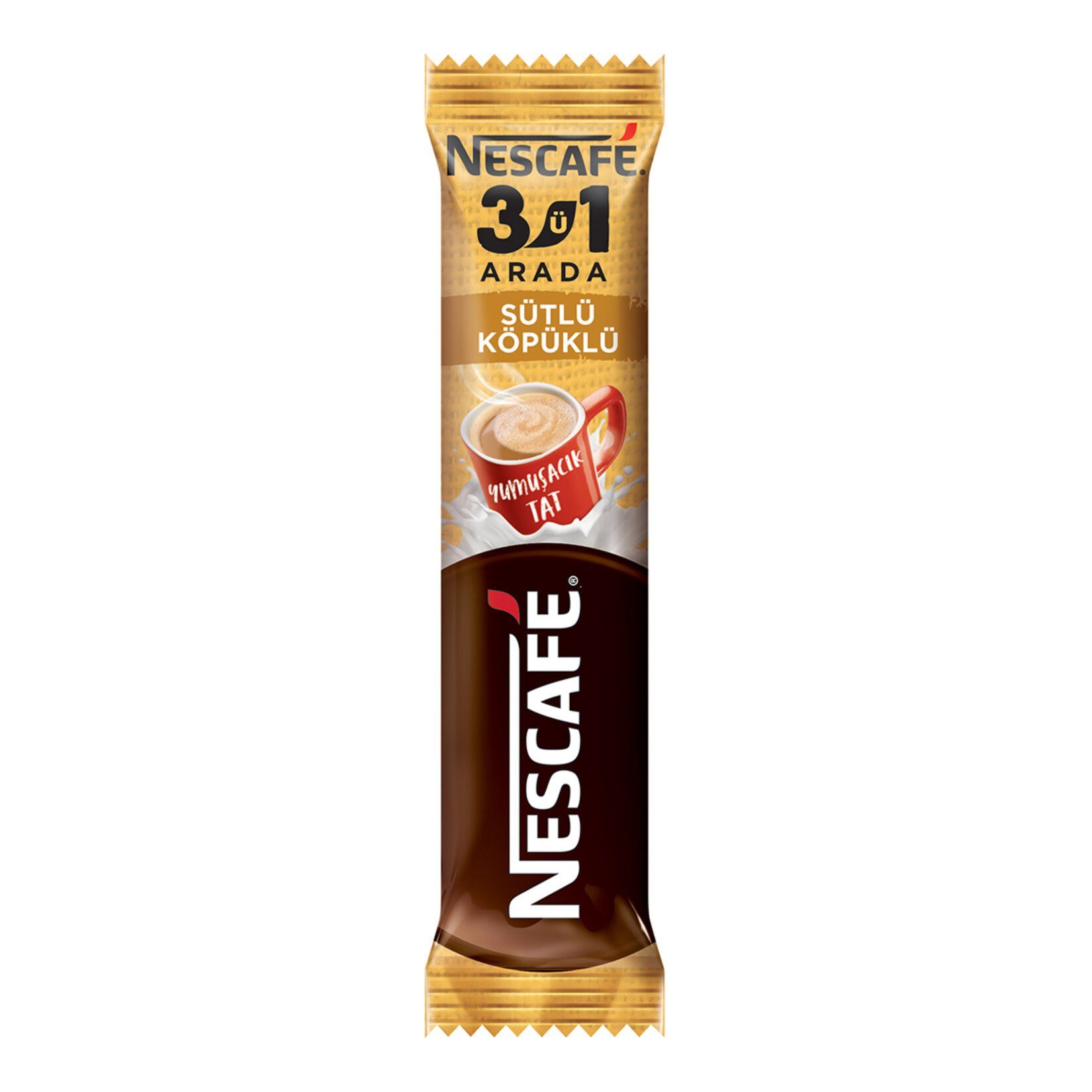 NESCAFE 3Ü 1ARADA SÜTLÜ KÖPÜKLÜ 17.4GR