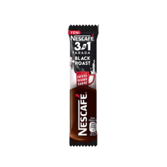 NESCAFE 3Ü 1ARADA BLACK ROAST 15GR