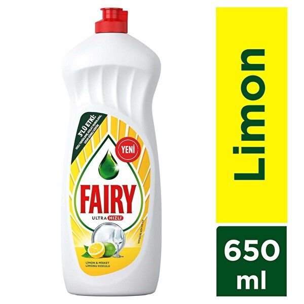 FAİRY SIVI BULAŞIK LİMON 650ML