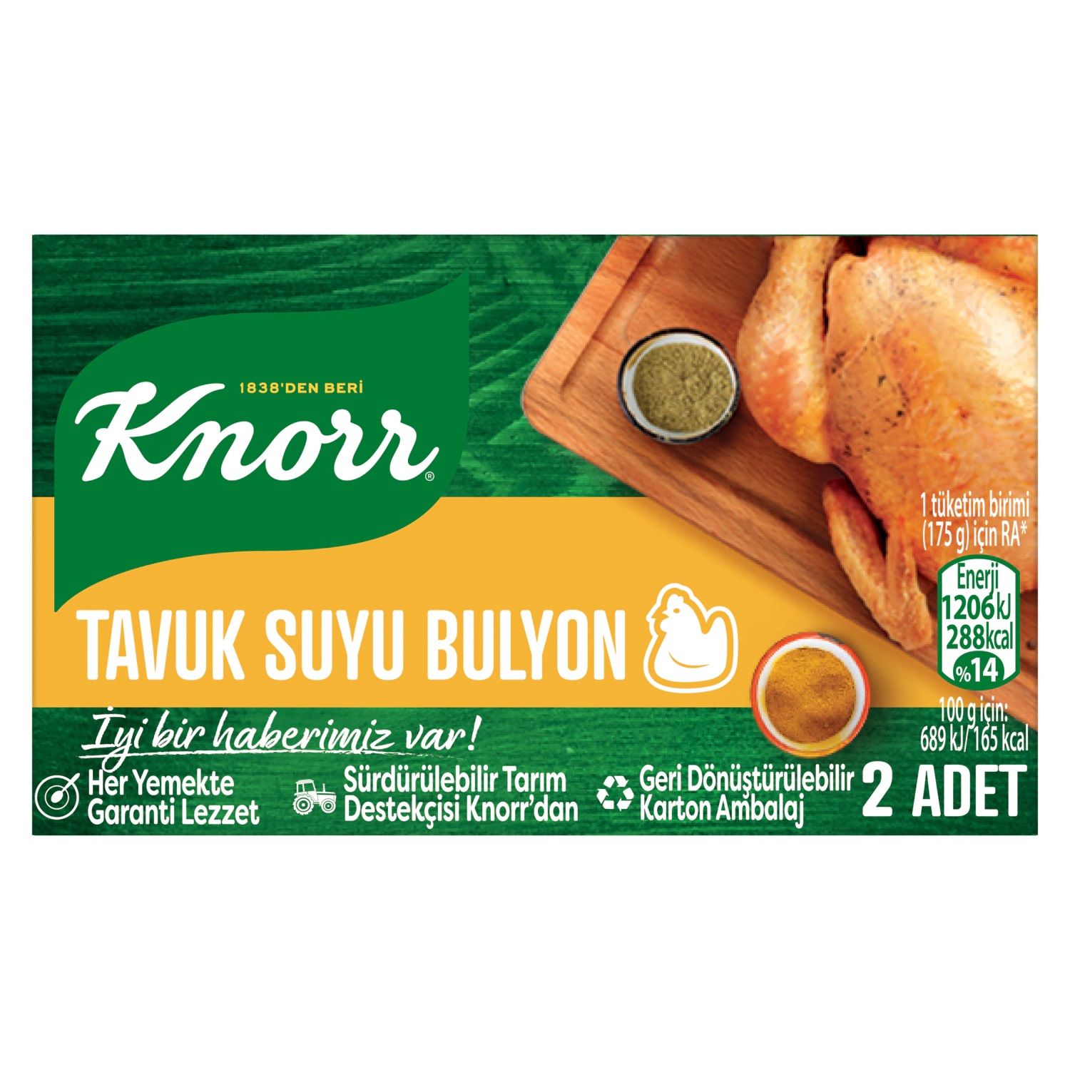 KNORR TAVUK BULYON 2Lİ