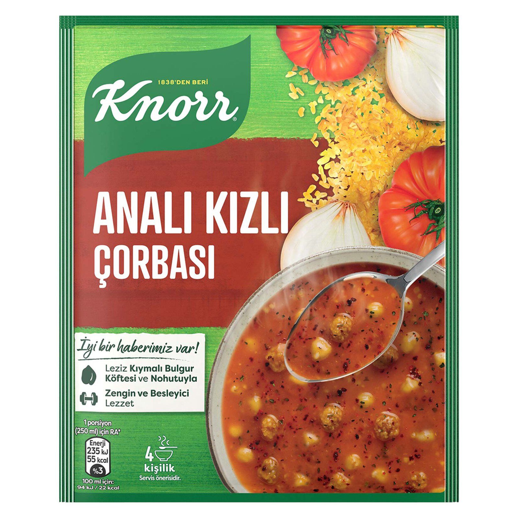KNORR ANALI KIZLI ÇORBASI 70GR