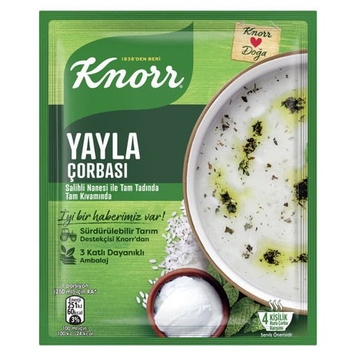 KNORR YAYLA ÇORBASI 72GR