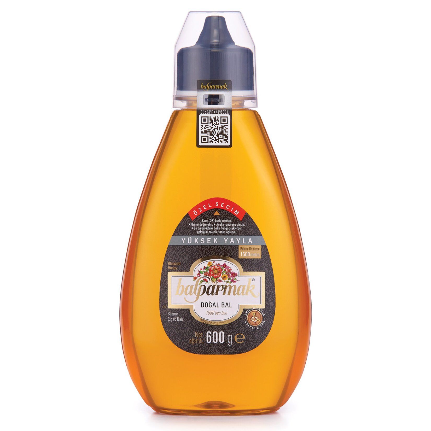 BALPARMAK KLASİK ÇİÇEK BALI 600GR