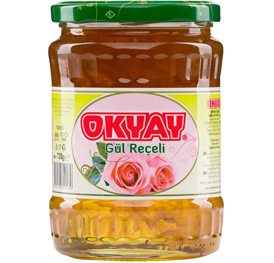OKYAY GÜL REÇELİ 720GR