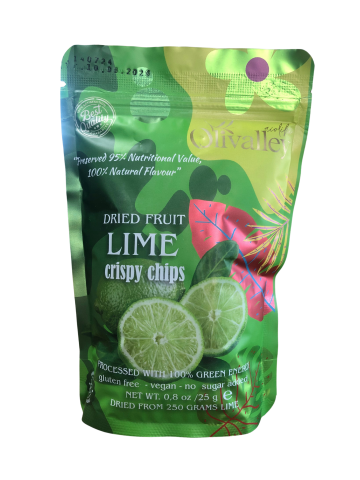 Meyve Cipsi - Lime (Misket Limonu) 25 gr