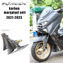 Yamaha Nmax 125/155 2021-2024 Marşpiyel Karbon Kapak Seti