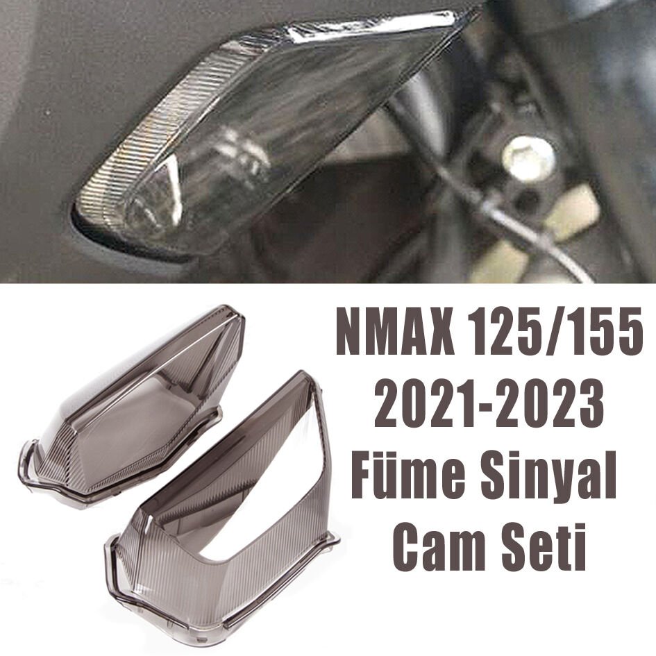 Yamaha Nmax 125/155 2021-2024 Sinyal Camı Set Sağ Sol