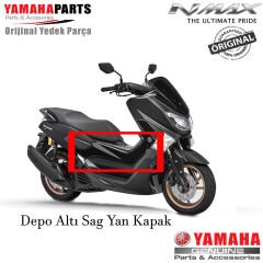 Nmax 125/155 2015-2020 Orijinal Depo Altı Sağ Yan Kapak Koyu Gri Füme