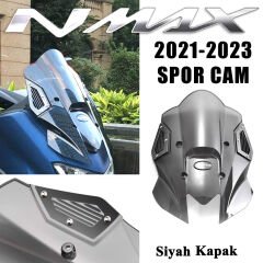 Yamaha Nmax 125/155 2021-2024 Siperlik Ön Spor Cam 52 cm