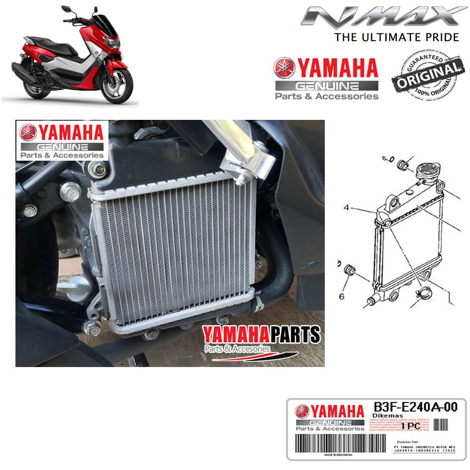 Nmax 125/155 2015-2020 Orijinal Radyatör