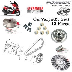 Nmax 125/155 2015-2020 Orijinal Komple Ön Varyatör Seti