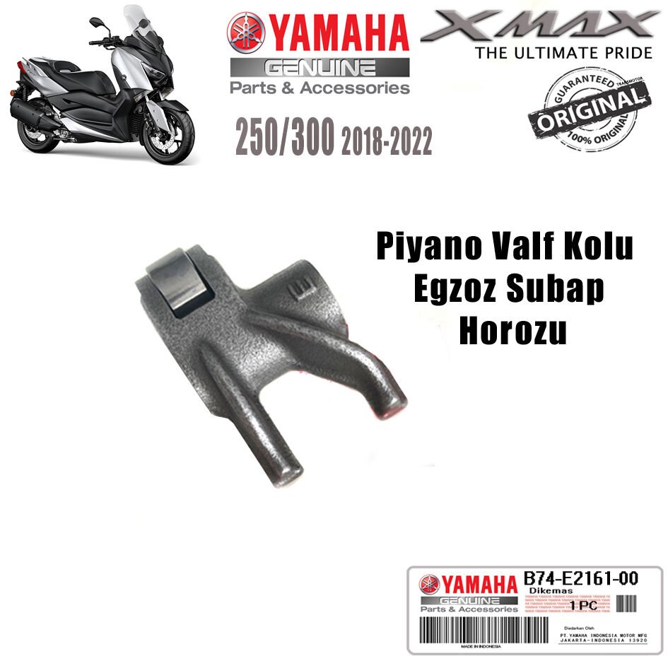 Xmax 250/300 2018-2024 Orijinal Piyano Egzoz Subap Horuzu