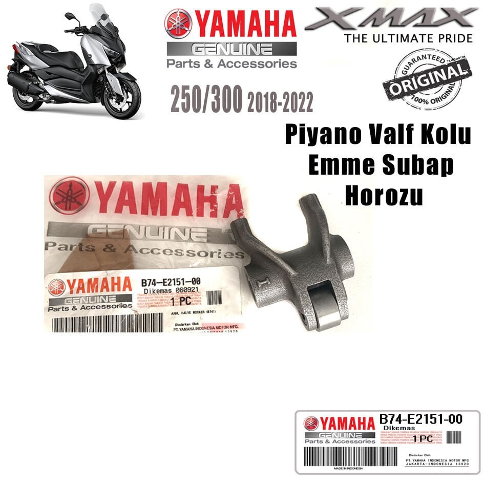 Xmax 250/300 2018-2024 Orijinal Piyano Emme Subap Horuzu