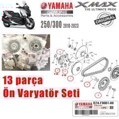Xmax 250/300 2018-2024 Komple Orijinal Ön Varyatör Seti