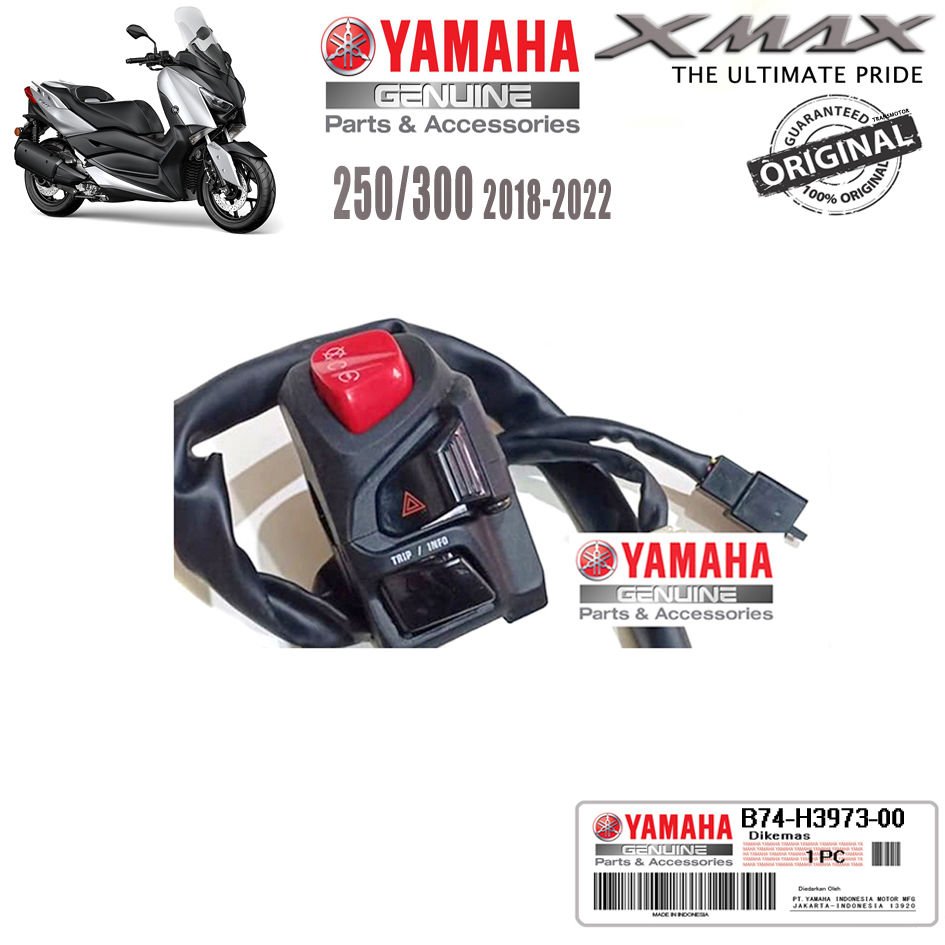 Xmax 250/300 2018-2022 Orijinal Sağ Kumanda Düğme Seti
