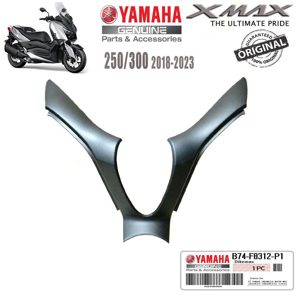Xmax 250/300 2018-2022 Orijinal Torpido Ön V Panel Mat Gri Füme
