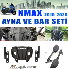 Nmax 125/155 2015-2020 R25 Ayna Ve Ayna Bağlantı Bar Seti