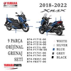 Xmax 125/250/300/400 2018-2023 Orijinal Grenaj Seti Beyaz