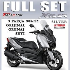 Xmax 125/250/300/400 2018-2023 Orijinal Grenaj Seti Gümüş Açık Gri