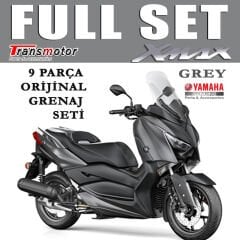 Xmax 125/250/300/400 2018-2023 Orijinal Grenaj Seti Füme Koyu Gri